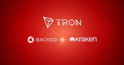 Kraken y Backed anuncian colaboración estratégica con TRON DAO para ampliar acceso a acciones tokenizadas